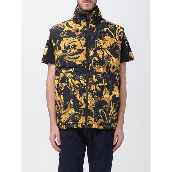 Versace Jeans Couture Suit Vest Men Black